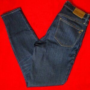 Madewell 9" High Rise Skinny Dark Wash Jeans